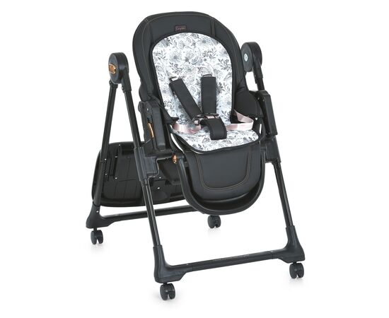 Стульчик для кормления El Camino ME 1037-B black gold, изображение 2 Стульчик для кормления El Camino ME 1037-B black gold, изображение 2