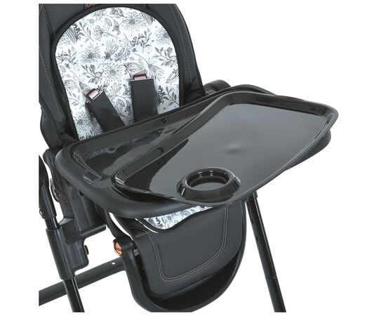 Стульчик для кормления El Camino ME 1037-B black gold, изображение 5 Стульчик для кормления El Camino ME 1037-B black gold, изображение 5