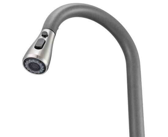 Смеситель GRANADO Campo LUX grafito (gz0509L), изображение 3 Смеситель GRANADO Campo LUX grafito (gz0509L), изображение 3