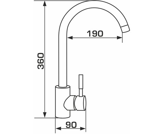 Смеситель GRANADO Elche LUX terra (gz0103L), изображение 7