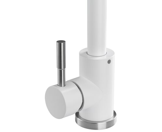 Смеситель GRANADO Elche LUX white (gz0105L), изображение 3 Смеситель GRANADO Elche LUX white (gz0105L), изображение 3