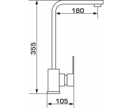 Смеситель GRANADO Tarrasa White (gz0305), изображение 6 Смеситель GRANADO Tarrasa White (gz0305), изображение 6
