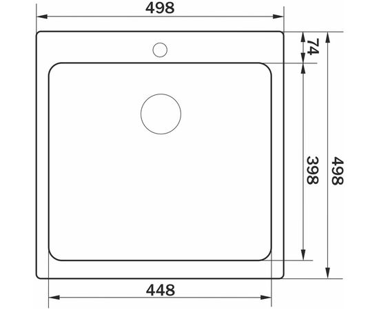 Мойка кухонная GRANADO Galera S201 black (GS02201B), изображение 7 Мойка кухонная GRANADO Galera S201 black (GS02201B), изображение 7