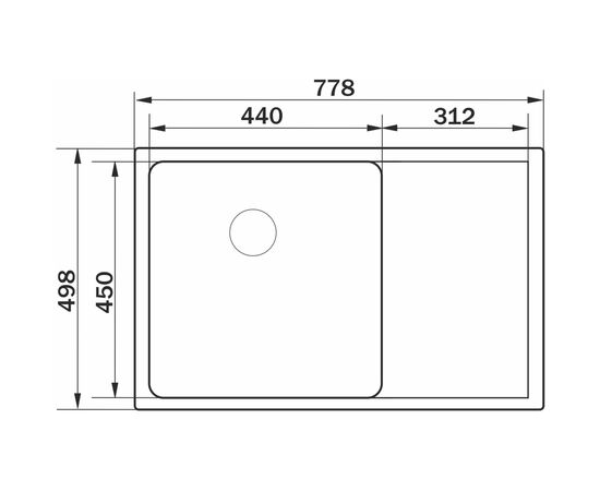 Мойка кухонная GRANADO Martos S201 (GS06201), изображение 7 Мойка кухонная GRANADO Martos S201 (GS06201), изображение 7