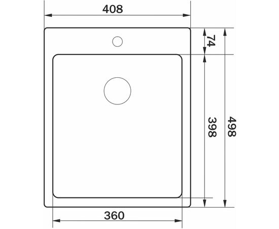 Мойка кухонная GRANADO Pravia S201 (GS01201), изображение 7