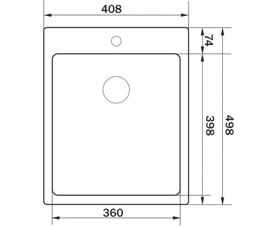 Мойка кухонная GRANADO Pravia S304 (GS01304), изображение 7 Мойка кухонная GRANADO Pravia S304 (GS01304), изображение 7