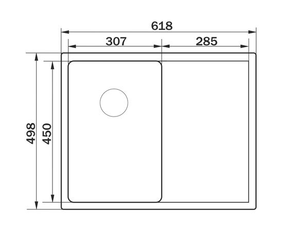 Мойка кухонная GRANADO Vera S304 (GS04304), изображение 7