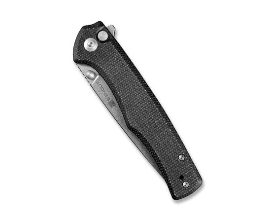 Нож Sencut Crowley Stonewash Black Micarta (S21012-2), изображение 5 Нож Sencut Crowley Stonewash Black Micarta (S21012-2), изображение 5
