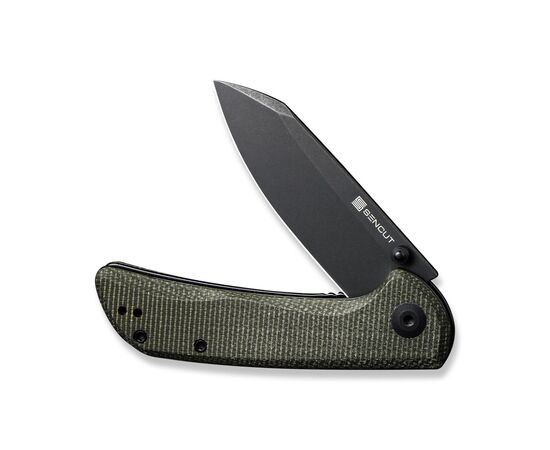 Нож Sencut Fritch Blackwash Olive Micarta (S22014-1), изображение 4 Нож Sencut Fritch Blackwash Olive Micarta (S22014-1), изображение 4