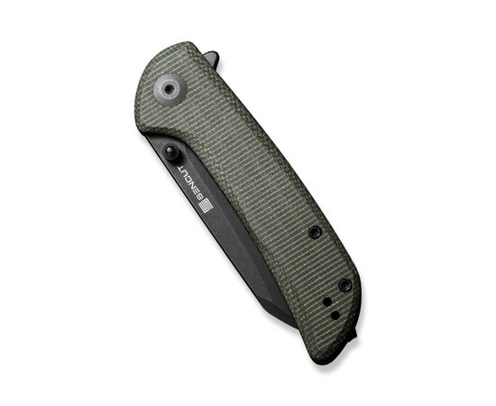 Нож Sencut Fritch Blackwash Olive Micarta (S22014-1), изображение 5 Нож Sencut Fritch Blackwash Olive Micarta (S22014-1), изображение 5