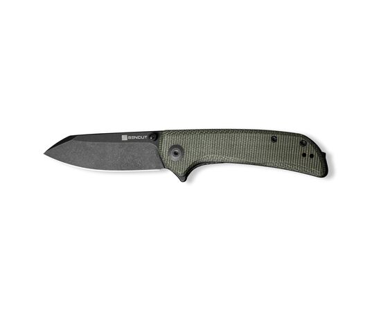 Нож Sencut Fritch Blackwash Olive Micarta (S22014-1)