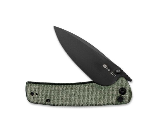 Нож Sencut Sachse Blackwash Olive Micarta (S21007-2), изображение 4 Нож Sencut Sachse Blackwash Olive Micarta (S21007-2), изображение 4