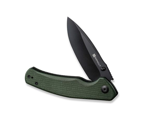 Нож Sencut Slashkin Black Blade Green Micarta (S20066-3), изображение 4 Нож Sencut Slashkin Black Blade Green Micarta (S20066-3), изображение 4
