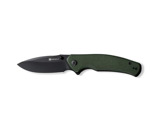 Нож Sencut Slashkin Black Blade Green Micarta (S20066-3)