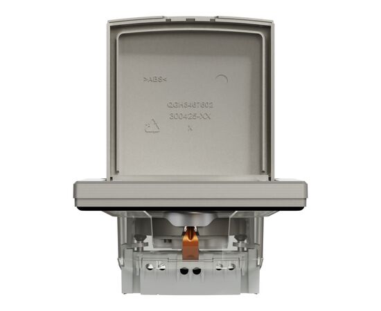 Розетка Schneider Electric ASFORA з кришкою IP44, бронза (EPH3100369), изображение 6 Розетка Schneider Electric ASFORA з кришкою IP44, бронза (EPH3100369), изображение 6