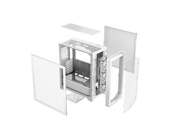 Корпус PcСooler C3D510 WH ARGB, изображение 5 Корпус PcСooler C3D510 WH ARGB, изображение 5