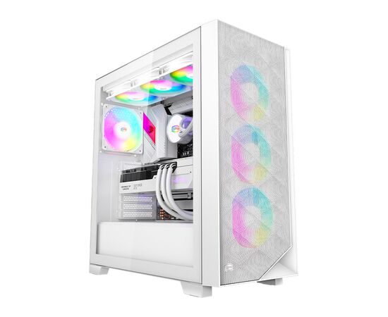 Корпус PcСooler C3D510 WH ARGB, изображение 6 Корпус PcСooler C3D510 WH ARGB, изображение 6