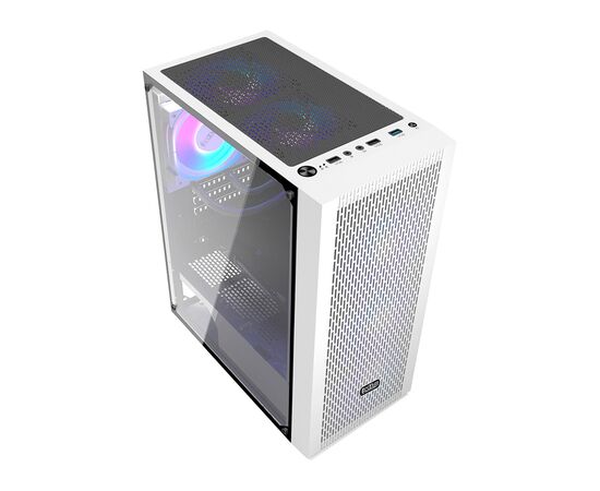 Корпус PcСooler DIAMOND MA100W MESH, изображение 4 Корпус PcСooler DIAMOND MA100W MESH, изображение 4