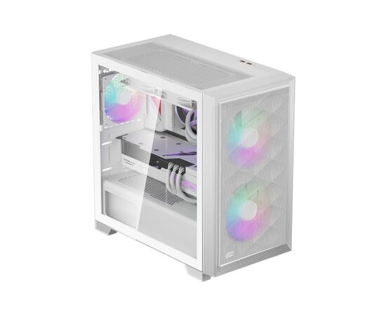 Корпус PcСooler C3D310 WH ARGB, изображение 6 Корпус PcСooler C3D310 WH ARGB, изображение 6