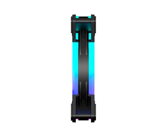 Кулер для корпуса PcСooler F3 T120 ARGB Black, изображение 2 Кулер для корпуса PcСooler F3 T120 ARGB Black, изображение 2