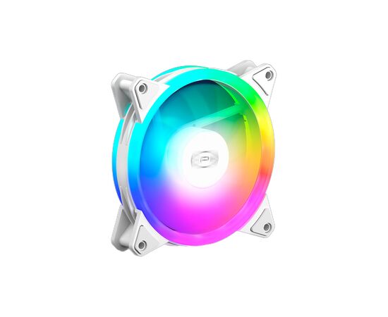 Кулер для корпуса PcСooler F3 T120 ARGB White, изображение 2 Кулер для корпуса PcСooler F3 T120 ARGB White, изображение 2