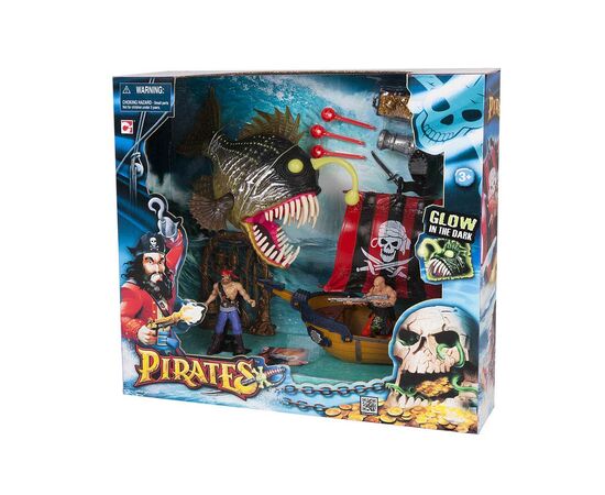 Игровой набор Pirates Пираты Black Devil Anglerfish (505206), изображение 2 Игровой набор Pirates Пираты Black Devil Anglerfish (505206), изображение 2