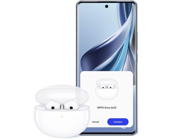 Наушники Oppo Enco Air3i White (ETE91 White), изображение 4 Наушники Oppo Enco Air3i White (ETE91 White), изображение 4