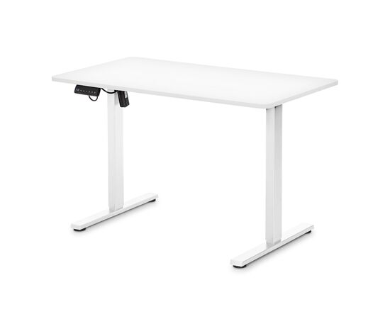 Комп'ютерний стіл Mealux PowerDesk Lite White з електрорегулюванням висоти (EVO-201 Lite W/W)
