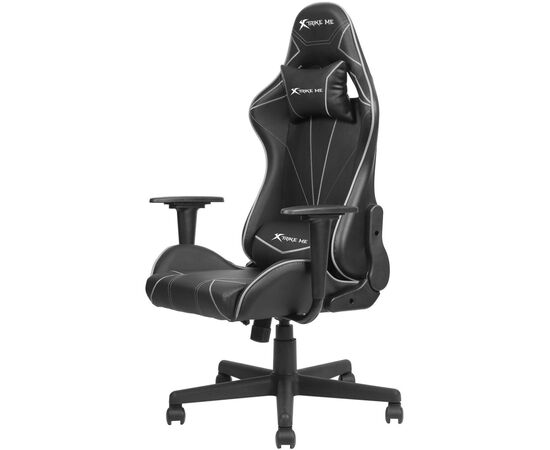 Кресло игровое Xtrike ME Advanced Gaming Chair GC-909 Black/Gray (GC-909GY), изображение 2 Кресло игровое Xtrike ME Advanced Gaming Chair GC-909 Black/Gray (GC-909GY), изображение 2