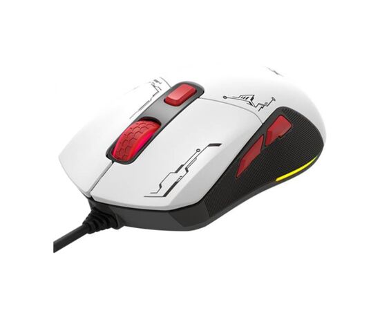 Мышка Xtrike ME GM-316W USB RGB White (GM-316W), изображение 6 Мышка Xtrike ME GM-316W USB RGB White (GM-316W), изображение 6