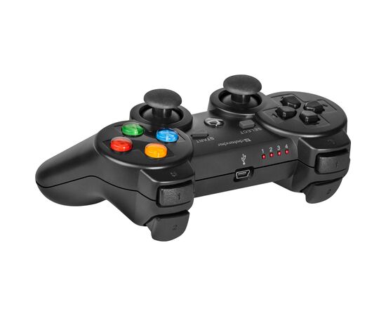 Геймпад Defender Crusher USB Bluetooth Li-Ion PS3/PC/Android (64290), изображение 3 Геймпад Defender Crusher USB Bluetooth Li-Ion PS3/PC/Android (64290), изображение 3