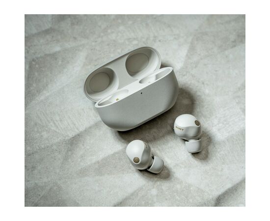 Наушники Sony WF-1000XM5 Platinum Silver (WF1000XM5S.CE7), изображение 3 Наушники Sony WF-1000XM5 Platinum Silver (WF1000XM5S.CE7), изображение 3