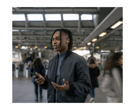 Наушники Sony WF-1000XM5 Platinum Silver (WF1000XM5S.CE7), изображение 5 Наушники Sony WF-1000XM5 Platinum Silver (WF1000XM5S.CE7), изображение 5