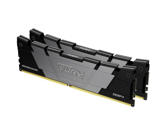 Модуль памяти для компьютера DDR4 16GB (2x8GB) 4000 MHz Fury Renegade Black Kingston Fury (ex.HyperX) (KF440C19RB2K2/16), изображение 2 Модуль памяти для компьютера DDR4 16GB (2x8GB) 4000 MHz Fury Renegade Black Kingston Fury (ex.HyperX) (KF440C19RB2K2/16), изображение 2