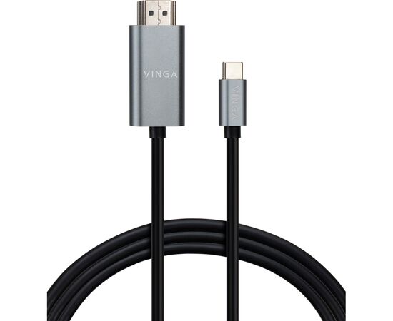 Кабель мультимедійний USB-C to HDMI 1.5m v1.4 4K30Hz Vinga (VCPVCCH1415)