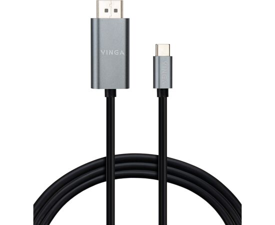 Кабель мультимедийный USB-C to HDMI 1.5m v2.0 4K60Hz Vinga (VCPVCCH2015)