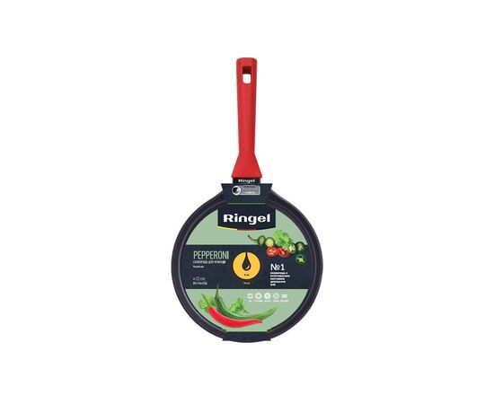 Сковорода Ringel Pepperoni для млинців 22 см (RG-1146-22/p), изображение 3 Сковорода Ringel Pepperoni для млинців 22 см (RG-1146-22/p), изображение 3