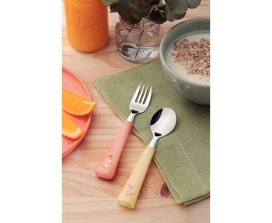 Набор столовых приборов Tramontina Baby Friends 2 предмети (23797/905), изображение 3 Набор столовых приборов Tramontina Baby Friends 2 предмети (23797/905), изображение 3