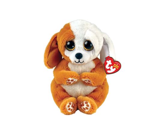 Мягкая игрушка Ty Beanie Bellies Рудий песик Ruggles 22 см (40699)