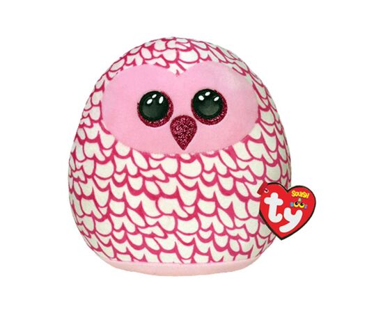 Мягкая игрушка Ty Squish-a-Boos Розовая сова Pinky 20 см (39300)
