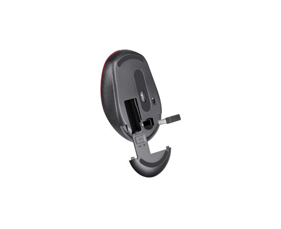 Мишка Defender Auris MB-027 Silent Wireless Red (52026), зображення 4 Мишка Defender Auris MB-027 Silent Wireless Red (52026), зображення 4
