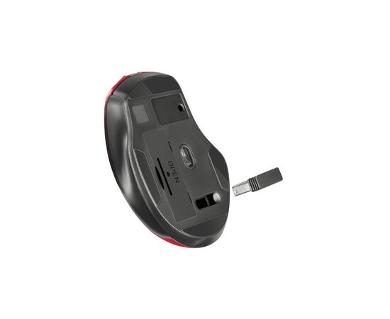 Мышка Defender Prime MB-053 Silent Wireless Red (52052), изображение 3 Мышка Defender Prime MB-053 Silent Wireless Red (52052), изображение 3
