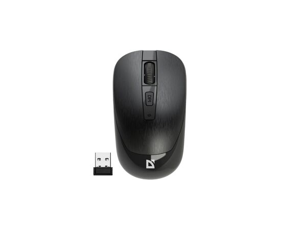Мышка Defender Wave MM-995 Silent Wireless Black (52995)