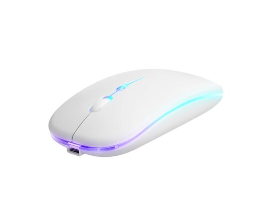 Мишка Defender Touch MM-997 Silent RGB Wireless RGB White (52998), зображення 2 Мишка Defender Touch MM-997 Silent RGB Wireless RGB White (52998), зображення 2