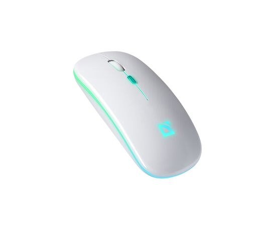 Мишка Defender Touch MM-997 Silent RGB Wireless RGB White (52998), зображення 4 Мишка Defender Touch MM-997 Silent RGB Wireless RGB White (52998), зображення 4