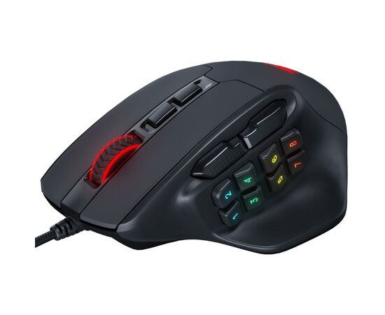 Мишка Redragon Aatrox MMO USB Black (71276), зображення 2 Мишка Redragon Aatrox MMO USB Black (71276), зображення 2