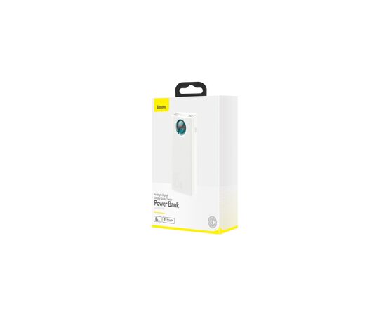 Батарея универсальная Baseus Amblight 30000mAh 65W, 6A, QC3.0, PD3.0, cable Type-C/100W (PPLG-A02), изображение 7 Батарея универсальная Baseus Amblight 30000mAh 65W, 6A, QC3.0, PD3.0, cable Type-C/100W (PPLG-A02), изображение 7