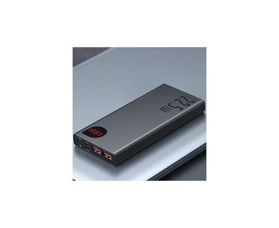 Батарея универсальная Baseus Adaman Metal 10000mAh, PD/22.5W, QC/3.0, Lightning (PPAD000001), изображение 3 Батарея универсальная Baseus Adaman Metal 10000mAh, PD/22.5W, QC/3.0, Lightning (PPAD000001), изображение 3