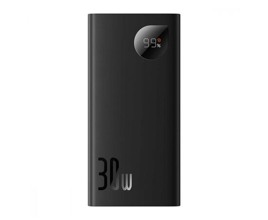 Батарея універсальна Baseus Adaman2 10000mAh 30W, PD, QC, SCP, Black (PPAD040001)
