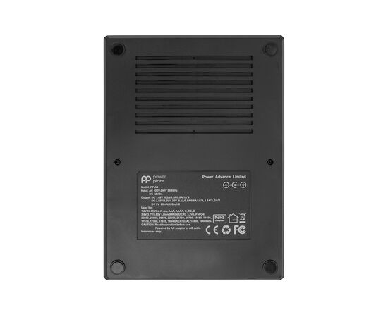 Зарядное устройство для аккумуляторов PowerPlant PP-A4 (Ni-MH,Cd,Li-ion,LiFePO4 / input AC 100V-240V DC 12V) (AA620173), изображение 3 Зарядное устройство для аккумуляторов PowerPlant PP-A4 (Ni-MH,Cd,Li-ion,LiFePO4 / input AC 100V-240V DC 12V) (AA620173), изображение 3